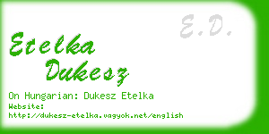 etelka dukesz business card